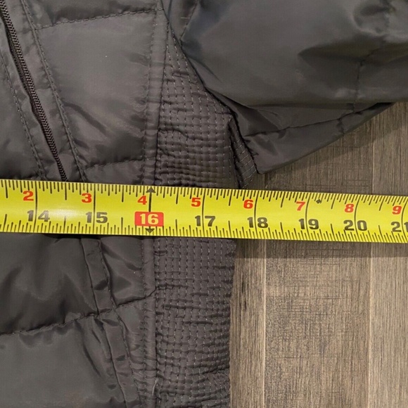 🔥HOST PIC🔥 LN MICHAEL KORS Women's Long Down Jacket Coat Dark Gray Gorgeous! - Picture 9 of 10